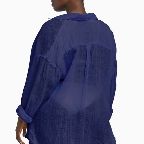 Playa Linen Shirt Dress - Picture 3 of 3